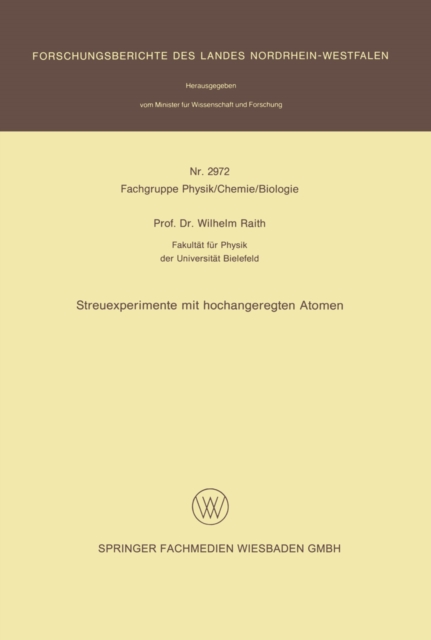 Streuexperimente mit hochangeregten Atomen