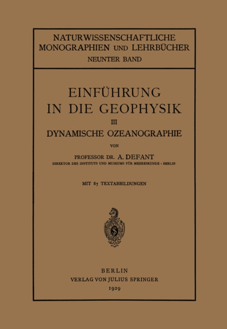 Einführung in die Geophysik