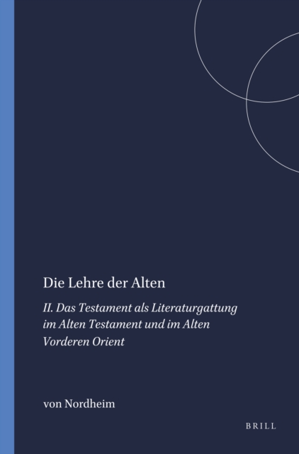 Die Lehre der Alten