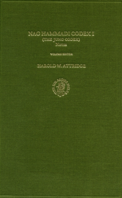Nag Hammadi Codex I (The Jung Codex)