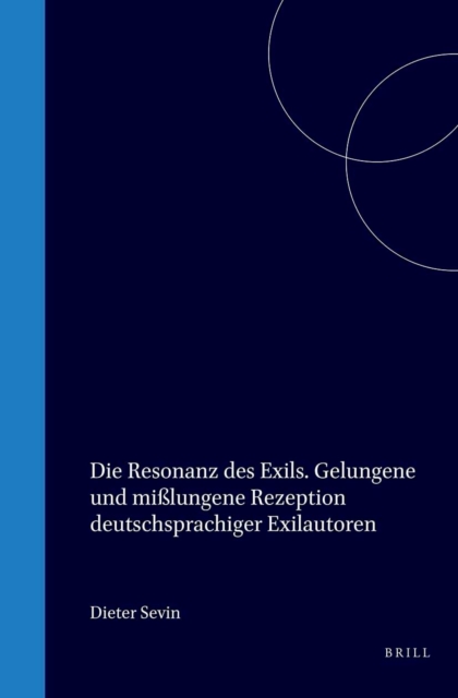 Die Resonanz des Exils