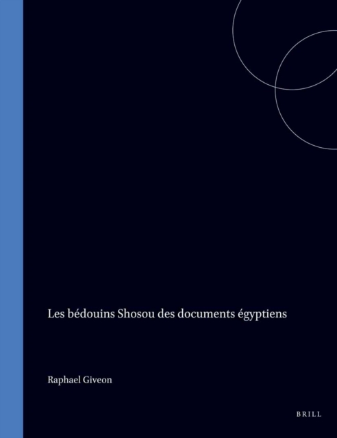 bedouins Shosou des documents egyptiens