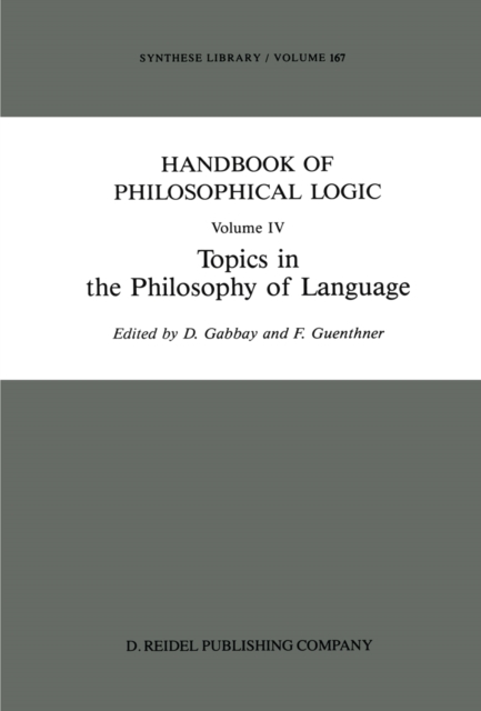 Handbook of Philosophical Logic