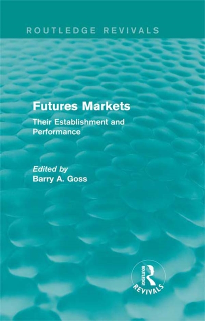 Theory of Futures Trading (Routledge Revivals)