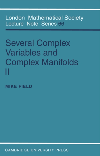 Several Complex Variables and Complex Manifolds II