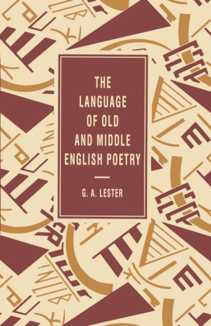 Language of Old and Middle English Poetry