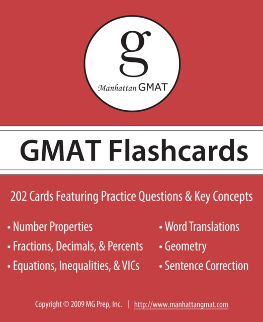 Manhattan GMAT Flashcards