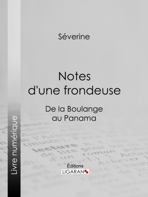 Notes d'une frondeuse