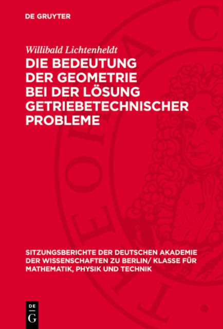 Die Bedeutung der Geometrie bei der Lösung getriebetechnischer Probleme