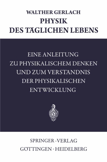 Physik des Täglichen Lebens