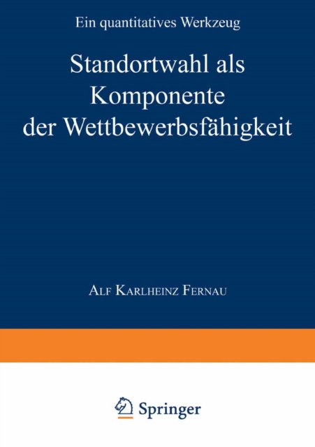 Werkzeuge zur Analyse und Beurteilung der internationalen Wettbewerbsfähigkeit von Regionen