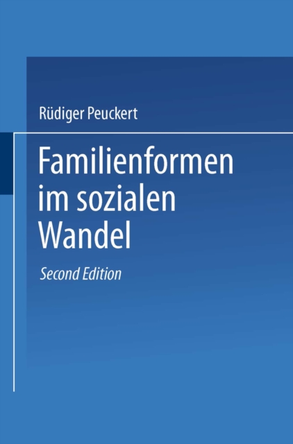 Familienformen im sozialen Wandel