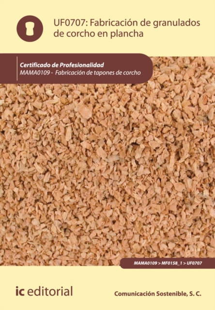 Fabricacion de granulados de corcho en plancha. MAMA0109