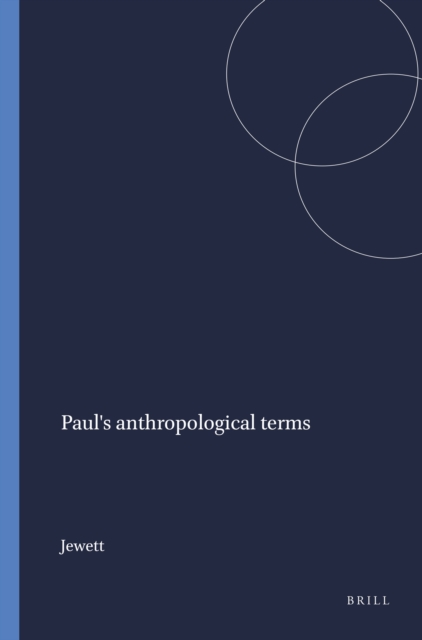 Paul's anthropological terms