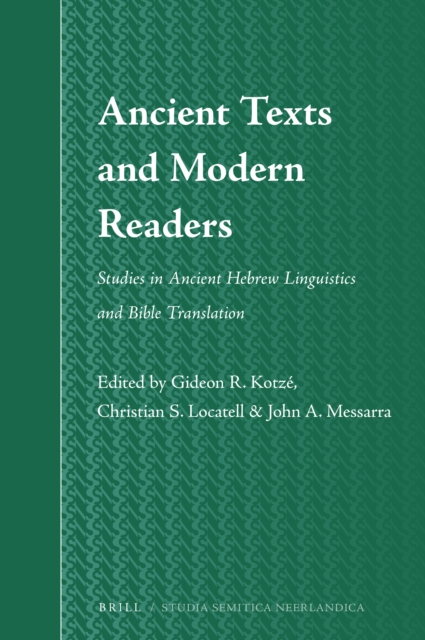 Ancient Texts and Modern Readers