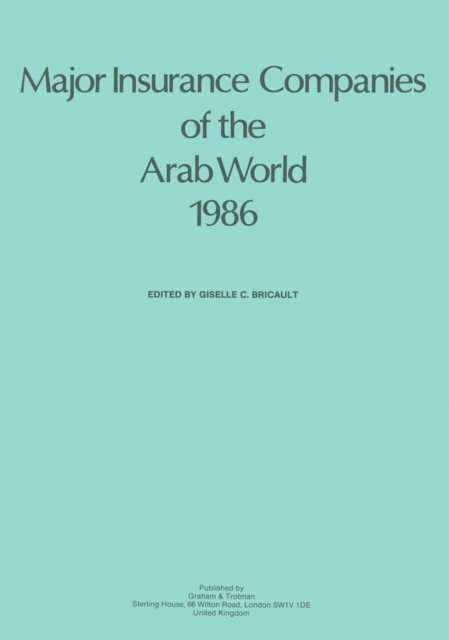 Major Insurance Companies of the Arab World 1986