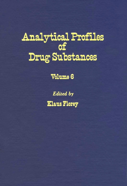 Profiles of Drug Substances, Excipients and Related Methodology