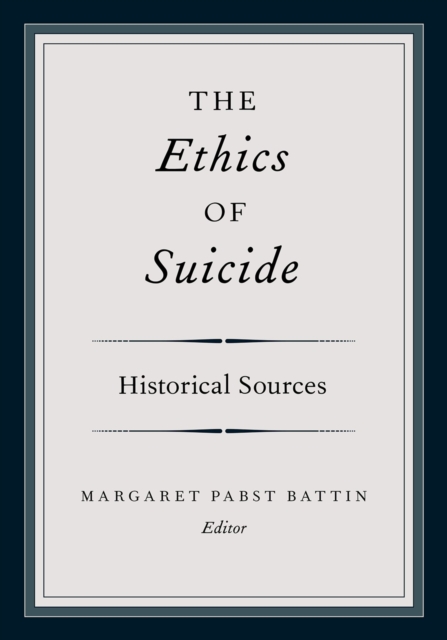 Ethics of Suicide