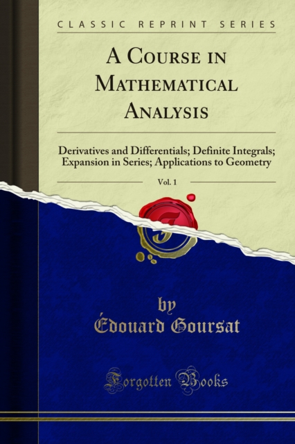Course in Mathematical Analysis