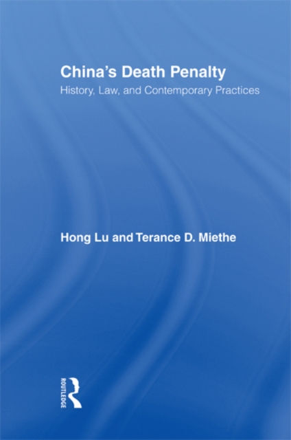 China's Death Penalty