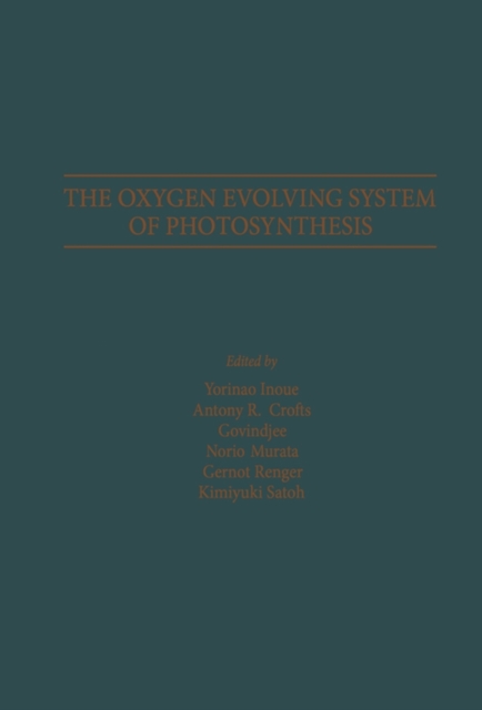 Oxygen Evolving System of Photosynthesis
