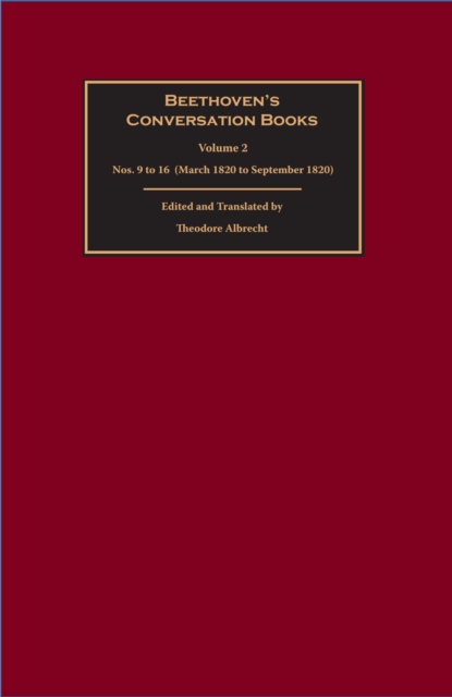 Beethoven's Conversation Books Volume 2