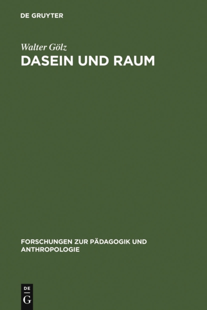 Dasein und Raum