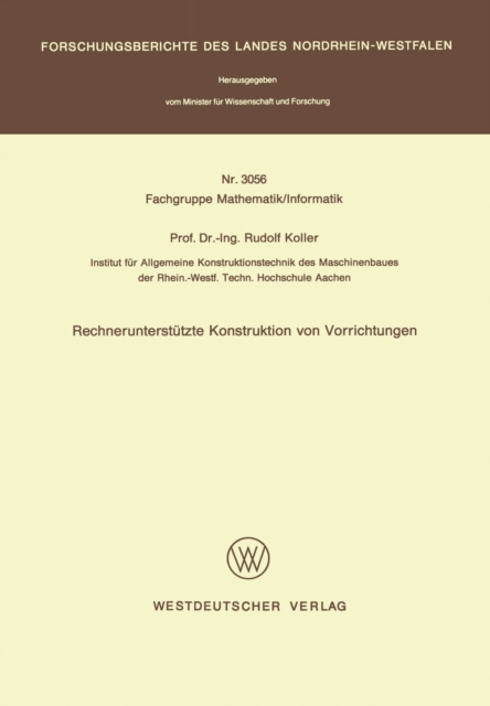 Rechnerunterstützte Konstruktion von Vorrichtungen