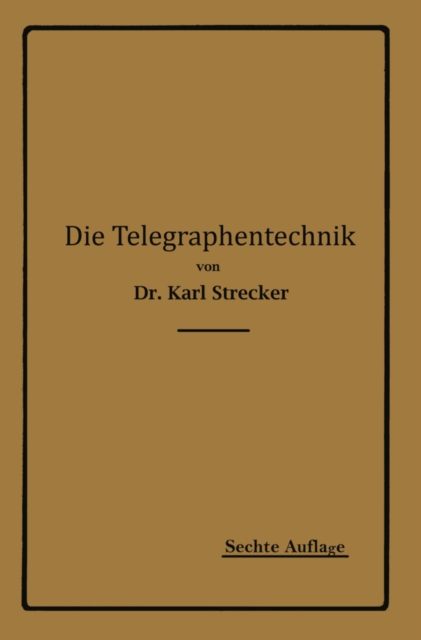 Die Telegraphentechnik