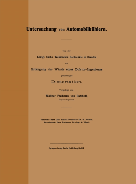 Untersuchung von Automobilkühlern