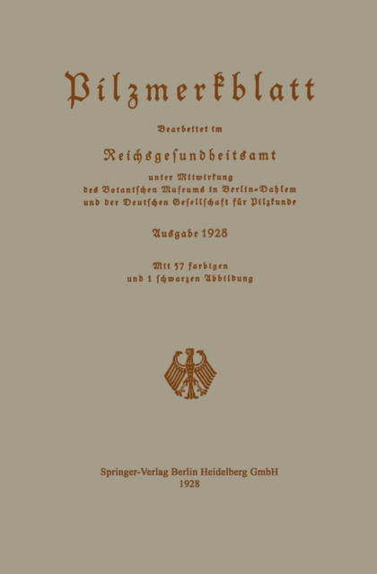 Pilzmerkblatt