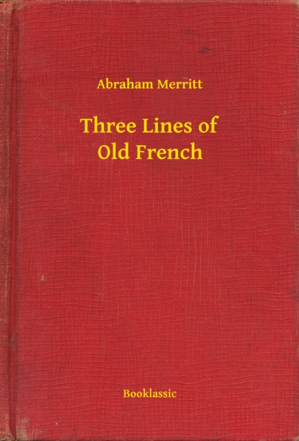 Three Lines of Old French