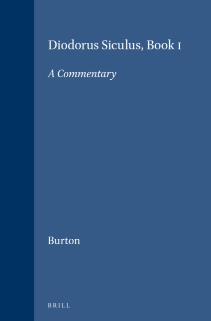 Diodorus Siculus, Book I