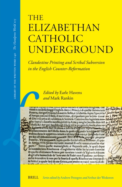 Elizabethan Catholic Underground