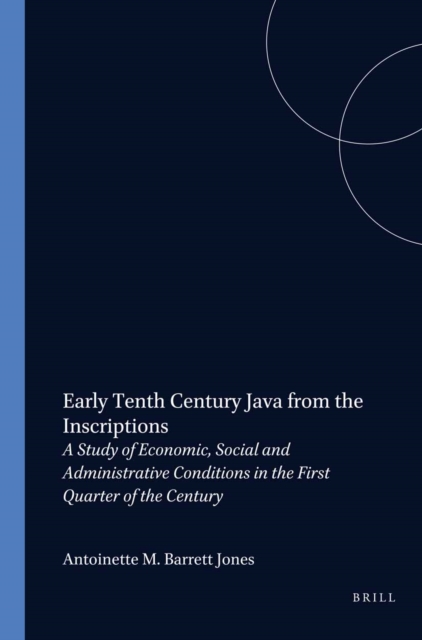 Early Tenth Century Java from the Inscriptions