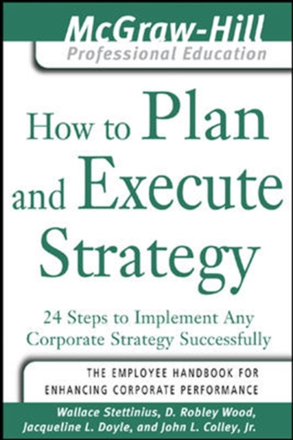 How to Plan and Execute Strategy