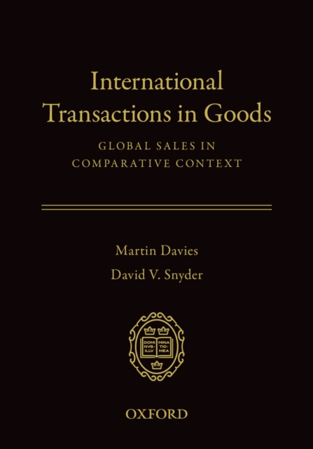 International Transactions in Goods