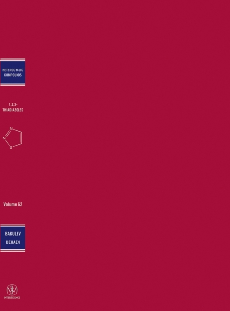 Chemistry of 1,2,3-Thiadiazoles, Volume 62