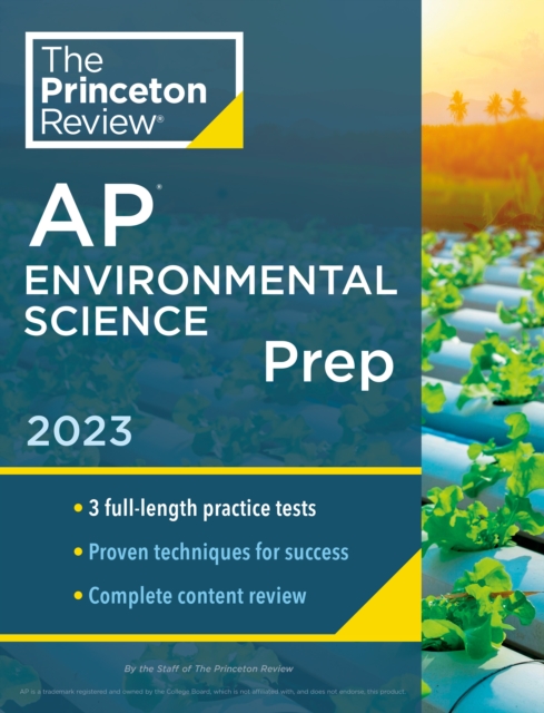 Princeton Review AP Environmental Science Prep, 2023