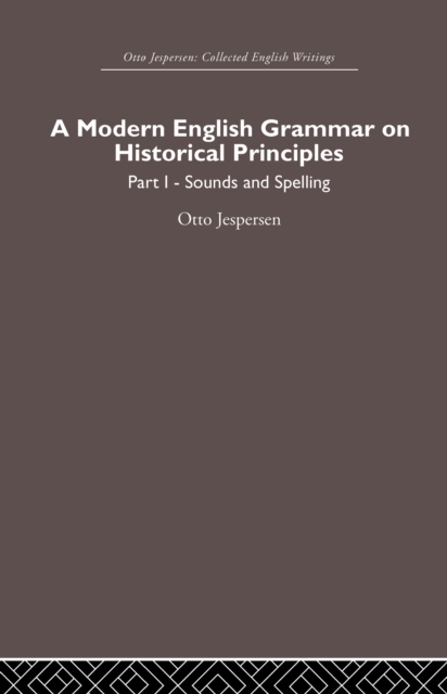 Modern English Grammar on Historical Principles