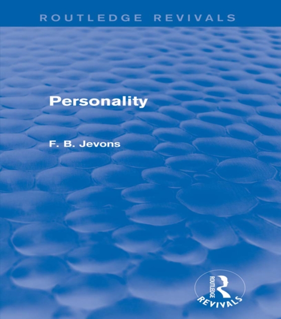Personality (Routledge Revivals)