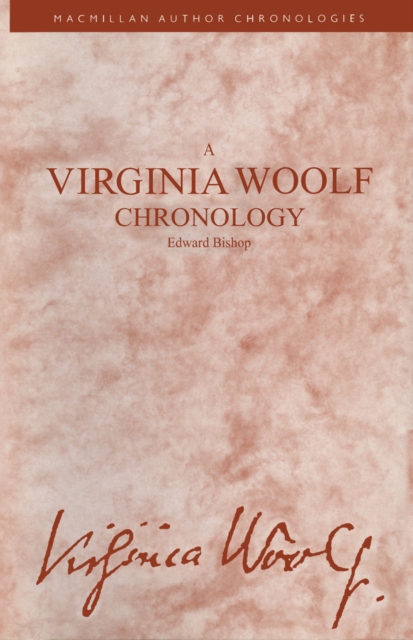 Virginia Woolf Chronology
