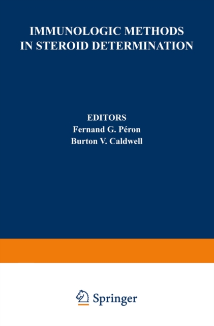 Immunologic Methods in Steroid Determination