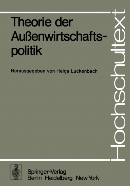 Theorie der Außenwirtschaftspolitik
