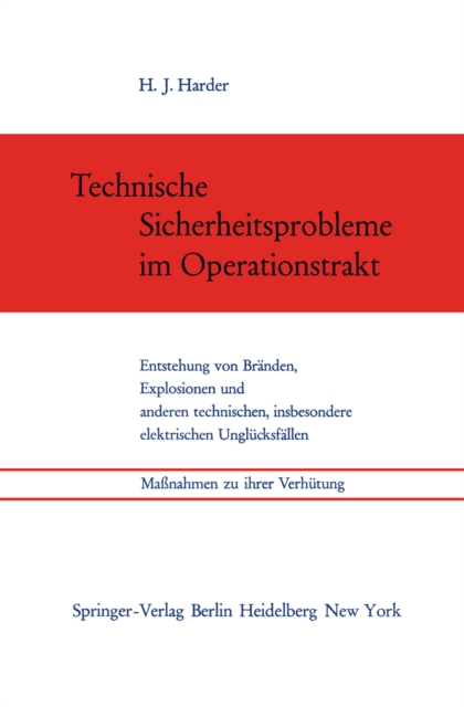 Technische Sicherheitsprobleme im Operationstrakt