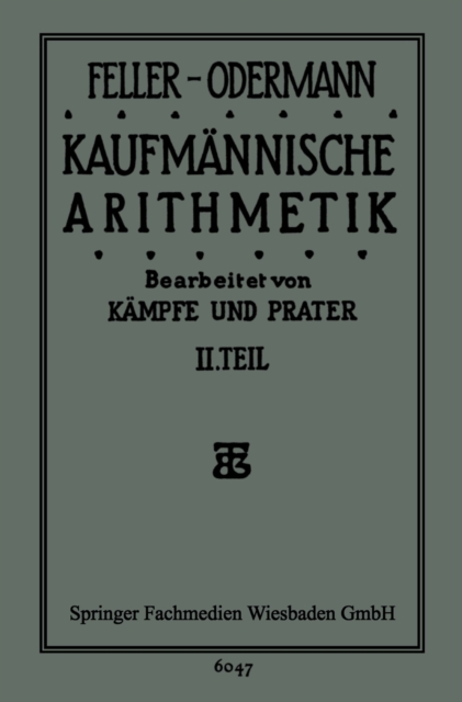 Das Ganze der Kaufmännischen Arithmetik