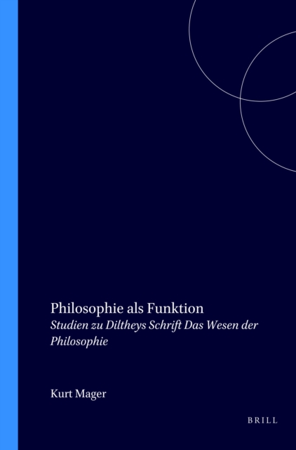 Philosophie als Funktion