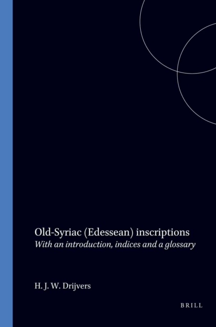 Old-Syriac (Edessean) inscriptions