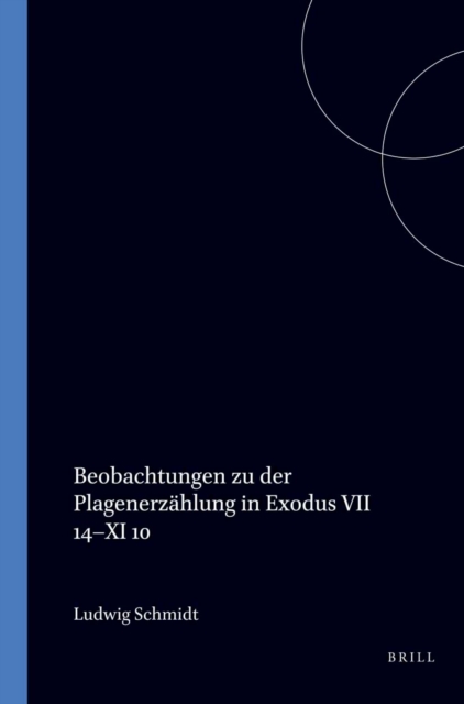 Beobachtungen zu der Plagenerzahlung in Exodus VII 14 - XI 10