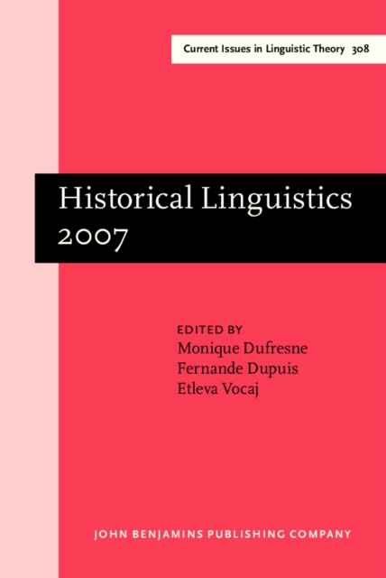 Historical Linguistics 2007